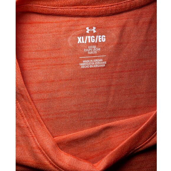 Bright Orange Under Armour Workout Shirt - Size XL - Picture 5 of 11